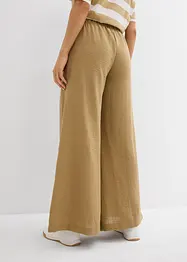 Pantalon palazzo à pinces, bonprix
