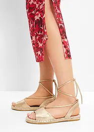 Sandales lacées, bonprix