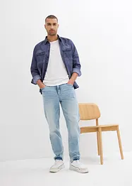 Chemise aspect délavé, 100% coton, bonprix