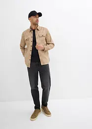 Chemise aspect délavé, 100% coton, bonprix
