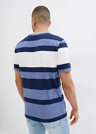T-shirt col Henley manches courtes, bonprix