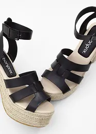 Sandales à talons et plateformes, bonprix
