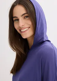 Tenue d’intérieur oversize en viscose, avec capuche, bonprix