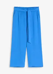 Jupe-culotte à taille élastiquée et revers, bonprix