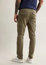 Pantalon cargo extensible Slim Fit, jambes droites, bonprix