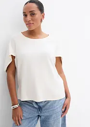T-shirt oversize fluide en viscose mélangée, bonprix