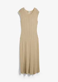 Robe en maille flatteuse en viscose mélangée, bonprix