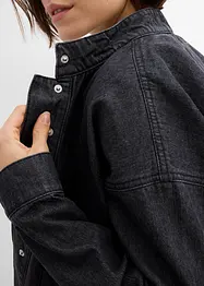 Veste en jean oversize à détails cargo, bonprix