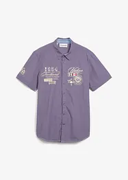 Chemise imprimée à manches courtes, Slim Fit, bonprix