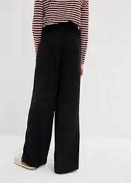 Pantalon palazzo en viscose douce, bonprix