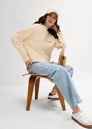 Sweat oversize 100% coton, bonprix