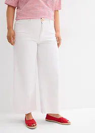 Jean large, taille haute, raccourci, bonprix