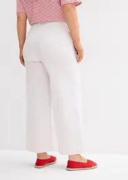 Jean large, taille haute, raccourci, bonprix