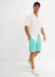 Short en gaze 100% coton, Regular, bonprix