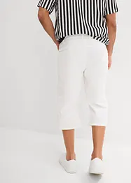 Bermuda long et léger en jean extensible, Regular, bonprix