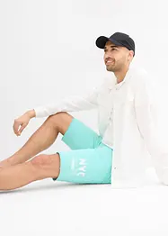 Bermuda en molleton avec bordures à cru, bonprix