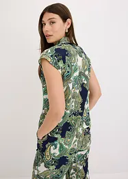 Chemisier imprimé en viscose fluide, bonprix