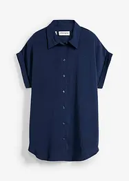 Chemisier manches courtes avec polyester recyclé, bonprix