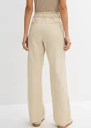 Pantalon 7/8 à taille élastiquée, 100% coton, bonprix