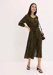 Robe midi en viscose fluide, bonprix
