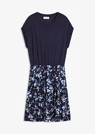 Robe en jersey avec jupe imprimée, bonprix