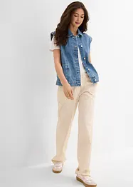 Gilet sans manches en jean, bonprix