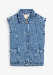 Gilet sans manches en jean, bonprix
