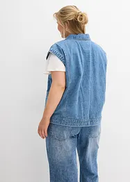 Gilet sans manches en jean, bonprix