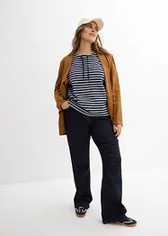 Sweat-shirt en matière texturée, bonprix