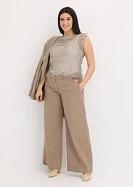 Top en grosse maille ajourée, bonprix