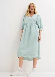 Robe portefeuille en matière texturée, bonprix