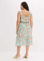 Robe imprimée col Bardot, bonprix