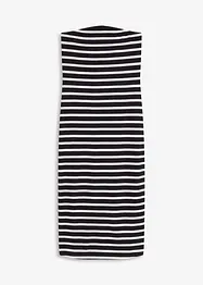 Robe bustier en matière côtelée, bonprix