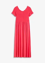 Robe midi à haut smocké, bonprix