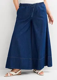Jean large, taille mi-haute et élastiquée, bonprix