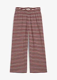 Pantalon en jersey coton texturé, bonprix