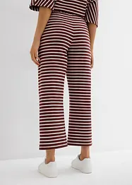 Pantalon en jersey coton texturé, bonprix