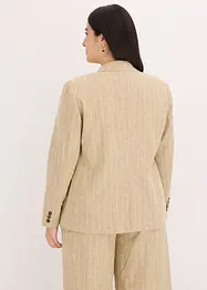 Blazer en lin majoritaire, bonprix