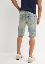 Bermuda taille élastiquée en léger denim, Slim, bonprix