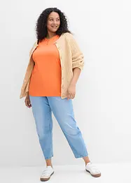 Lot de 2 tops 100% coton, bonprix