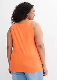 Lot de 2 tops 100% coton, bonprix