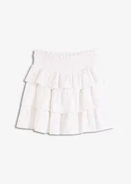 Mini-jupe 100% coton, bonprix