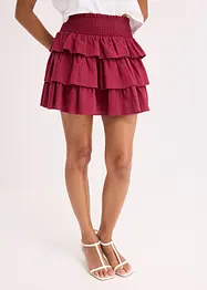 Mini-jupe 100% coton, bonprix