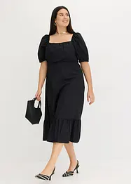 Robe midi 100% coton, bonprix