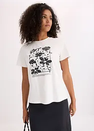 T-shirt à imprimé placé, bonprix
