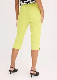 Pantalon corsaire taille élastiquée, bonprix