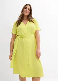 Robe légère en jersey crêpe, bonprix