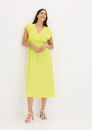 Robe en jersey crêpe aérien, bonprix