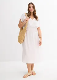 Robe en jersey crêpe aérien, bonprix