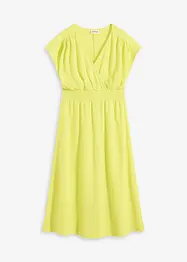 Robe en jersey crêpe aérien, bonprix
